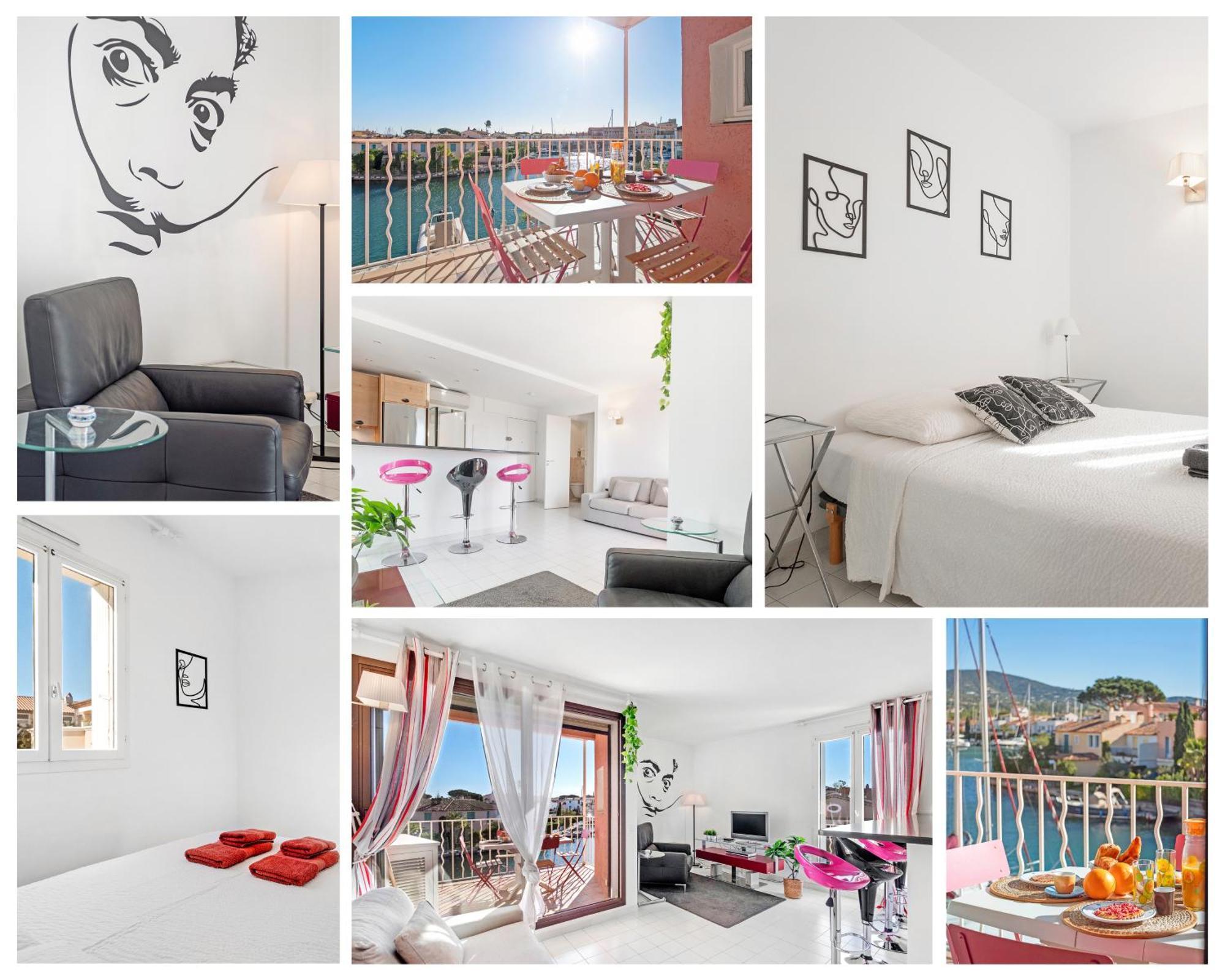 Casa Nostra, Port-Grimaud, Vue Sur Les Canaux 外观 照片